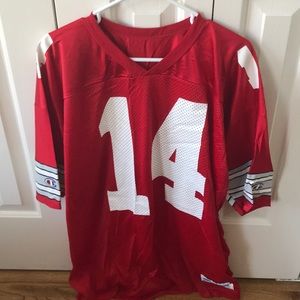 Throwback Ohio State football jersey
